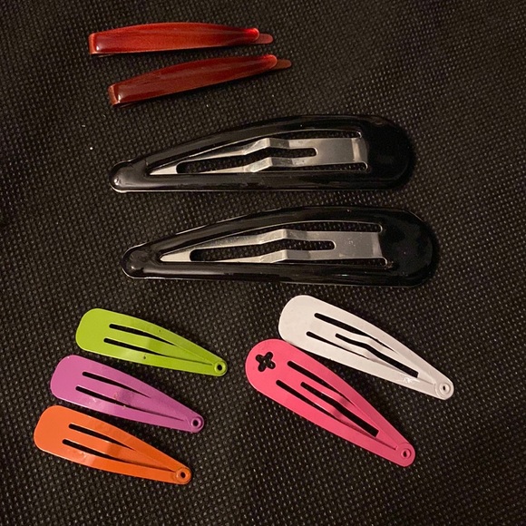 Misc Hair Clips/ Barrettes & hair bands- set of 26+ - Picture 2 of 12